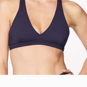 Elegant Navy Blue Bralette